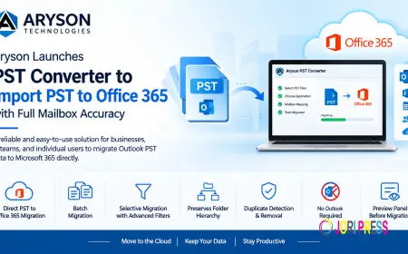 Aryson Launches PST Converter to Import PST to Office 365 with Full Mailbox Accuracy