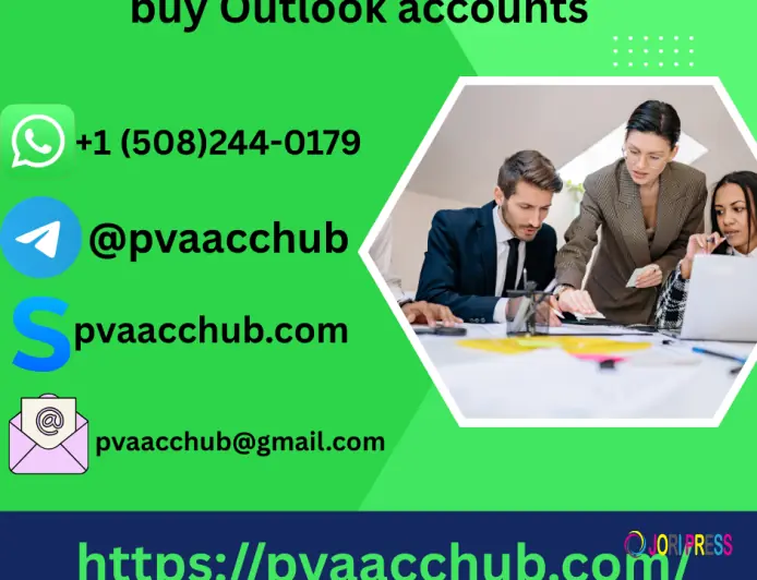 Buy Outlook Email Accounts (PVA, Bulk & Aged)