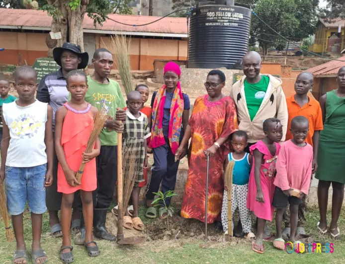 Ruparelia Foundation Leads Massive Community Clean-Up and Tree-Planting Initiative at Uganda Police Children’s School, Kibuli
