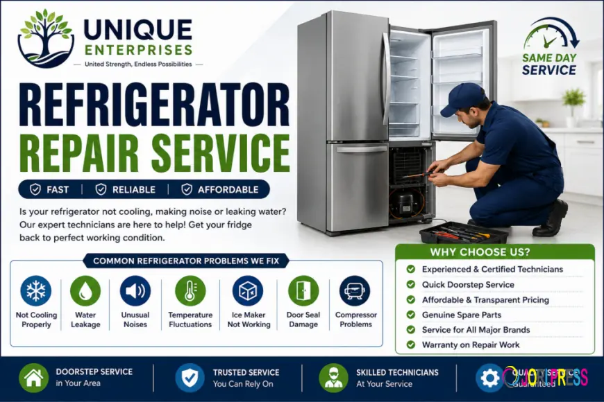 Reliable Refrigerator Repair Service Near Me for Fast & Affordable Solutions | Unique Enterprises