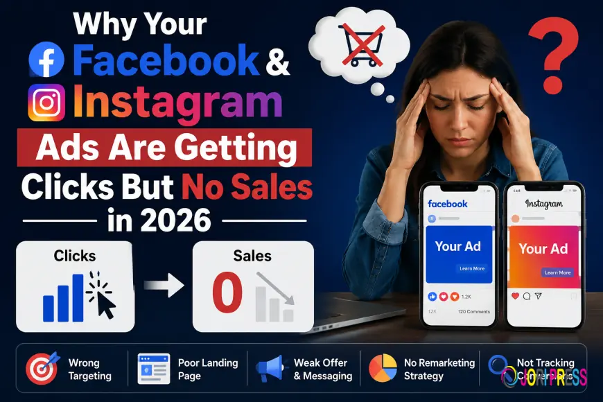 Why Your Facebook & Instagram Ads Are Getting Clicks But No Sales in 2026