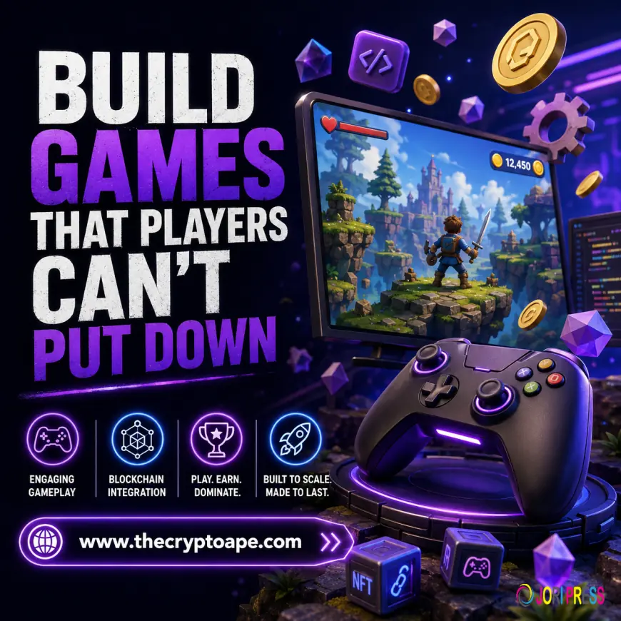Build Games That Players Can’t Put Down | CryptoApe — Game Development Company