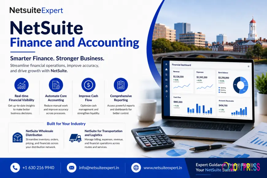 How NetSuite Finance and Accounting Improves Business Growth