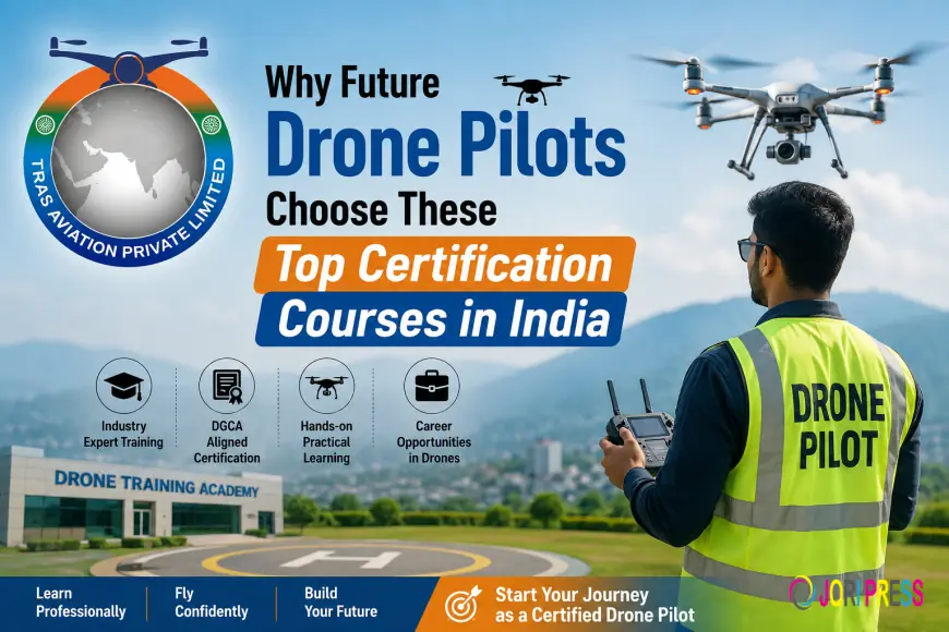 Why Future Drone Pilots Choose These Top Certification Courses in India