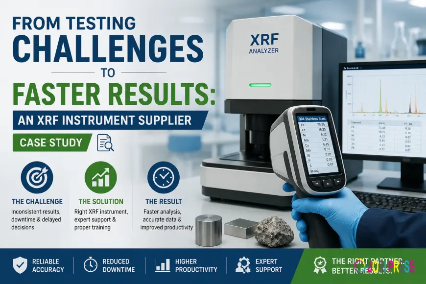 From Testing Challenges to Faster Results: An XRF Instrument Supplier Case Study