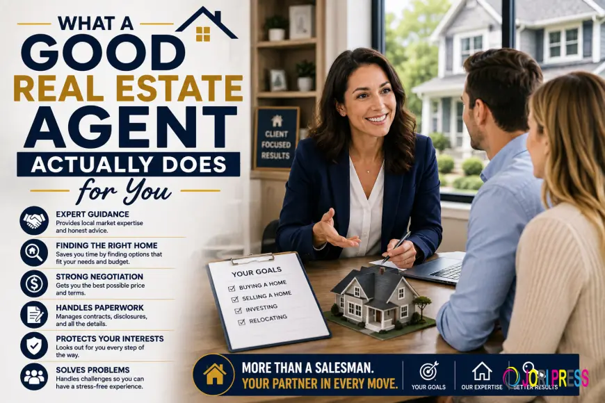 What a Good Real Estate Agent Actually Does for You