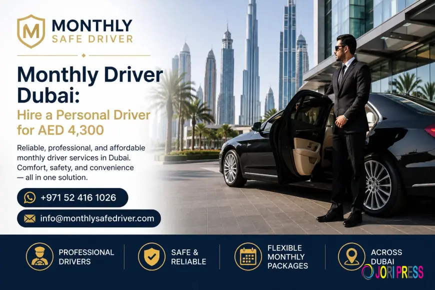 Monthly Driver Dubai: Hire a Personal Driver for AED 4,300
