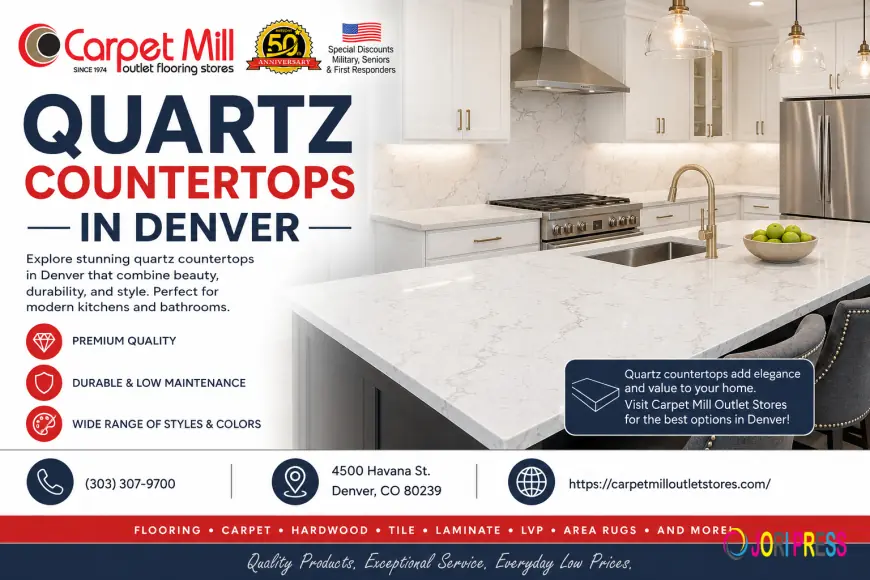 Create a Beautiful Kitchen With Quartz Countertops Denver