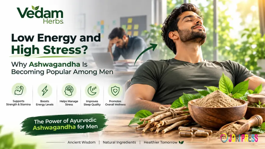 Low Energy and High Stress? Why Ashwagandha Is Becoming Popular Among Men