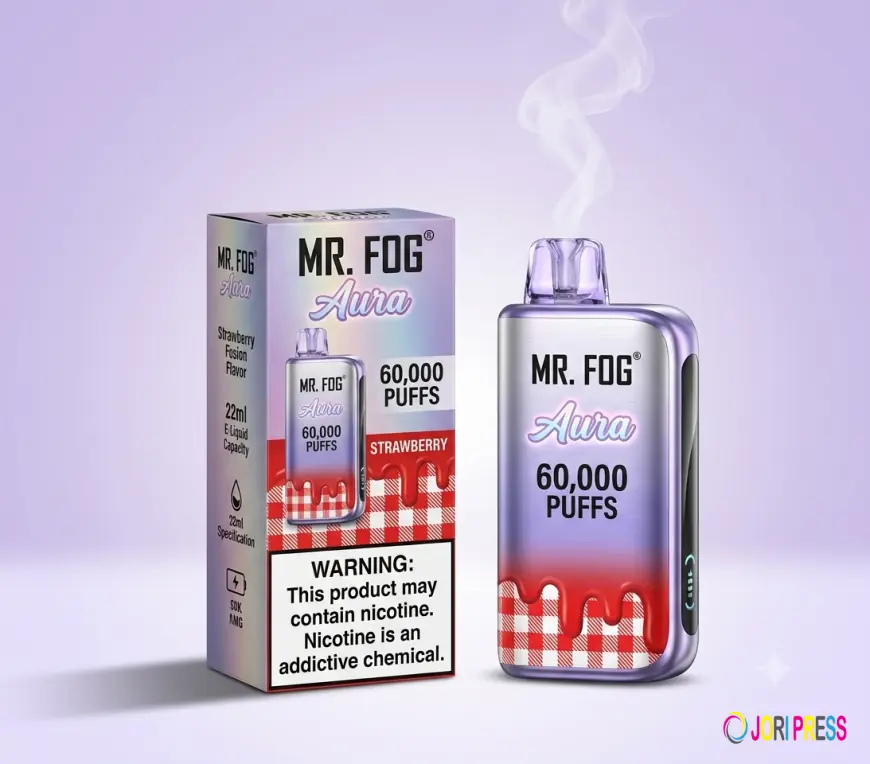 Mr Fog Aura – Orange Fantastic Mr Fog Aura 60K Puffs