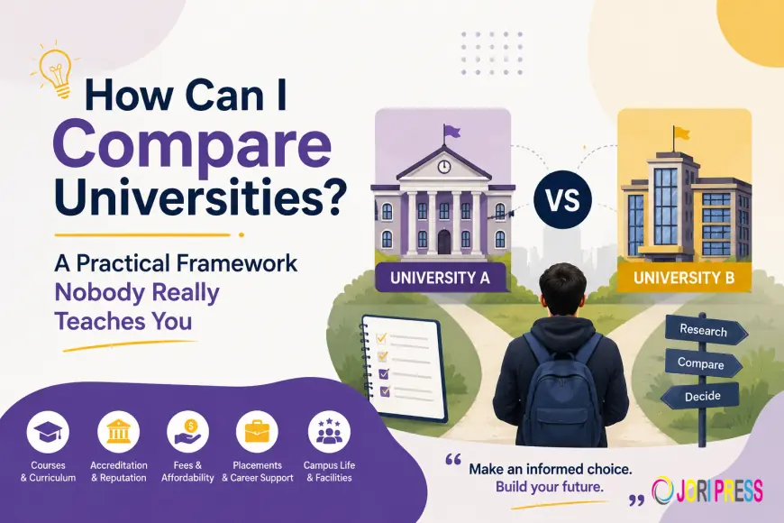 How Can I Compare Universities? A Practical Framework Nobody Really Teaches You