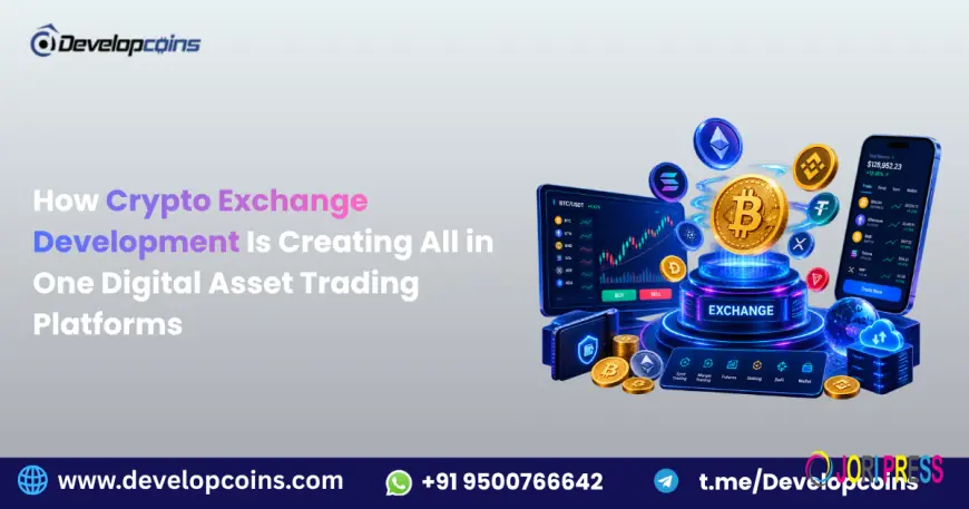 How Crypto Exchange Development Is Creating All in One Digital Asset Trading Platforms