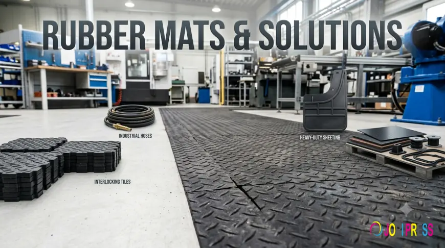 Industrial Rubber Mats: Uses, Benefits and Key Features