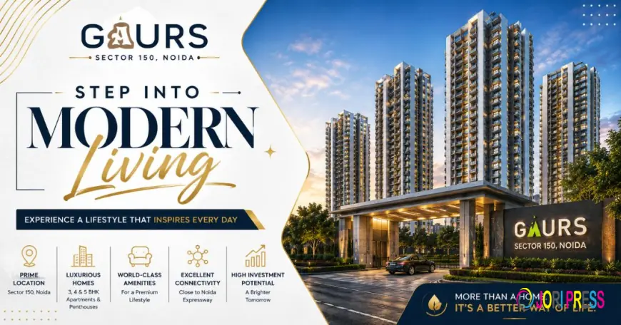 Gaurs Sector 150 Noida: Step Into Modern Living