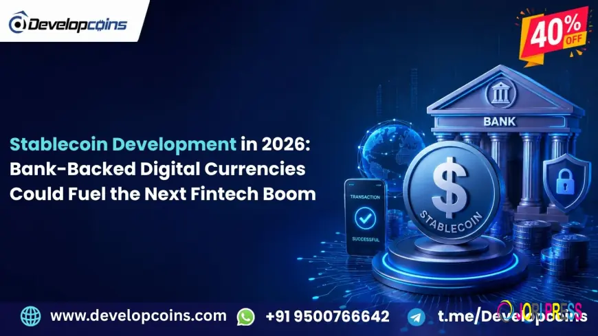 Stablecoin Development in 2026: Bank-Backed Digital Currencies Could Fuel the Next Fintech Boom