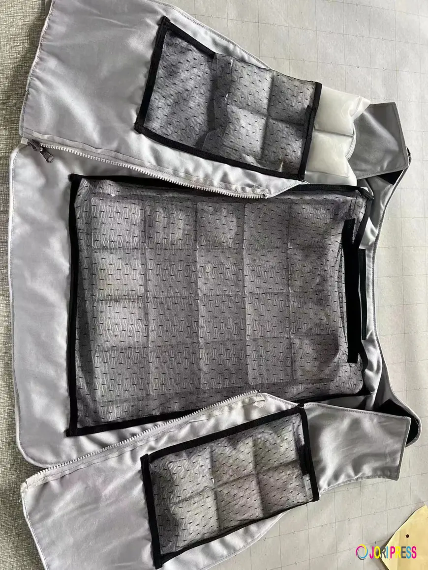SenJoy's Evaporative Cooling Clothing for Steel Workshops