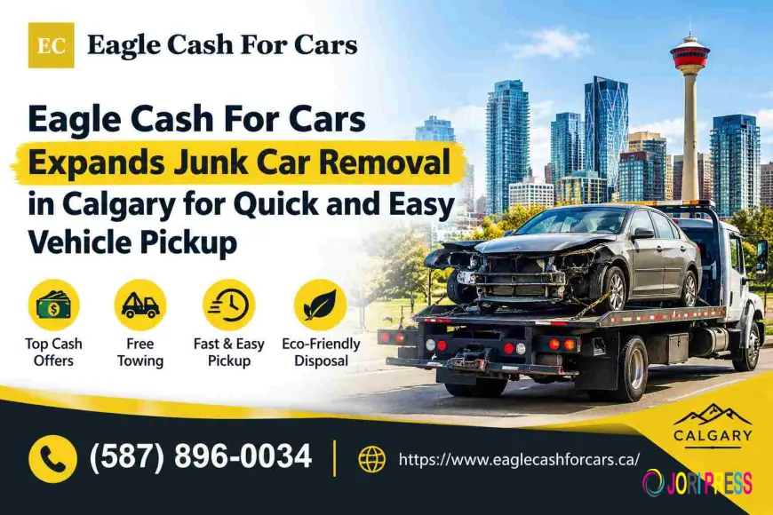Eagle Cash For Cars Expands Junk Car Removal in Calgary for Quick and Easy Vehicle Pickup