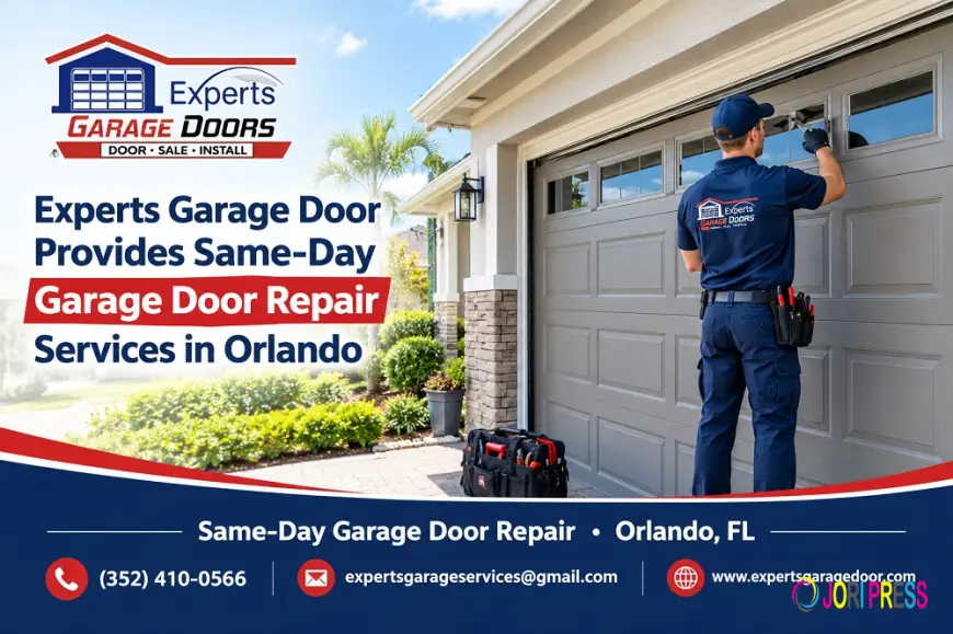 Experts Garage Door Provides Same-Day Garage Door Repair Services in Orlando