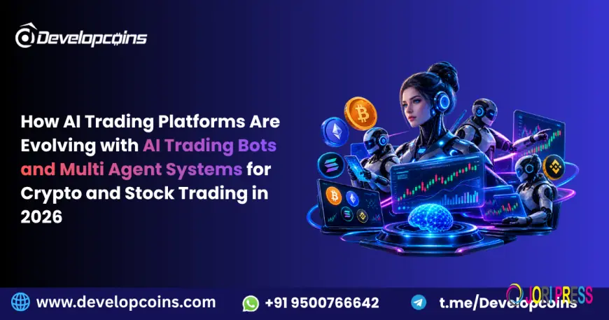 How AI Trading Platforms Are Evolving with AI Trading Bots and Multi Agent Systems for Crypto and Stock Trading in 2026