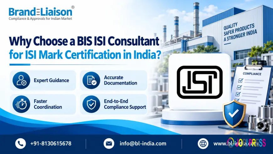Why choose a BIS ISI Consultant for ISI Mark Certification in India?