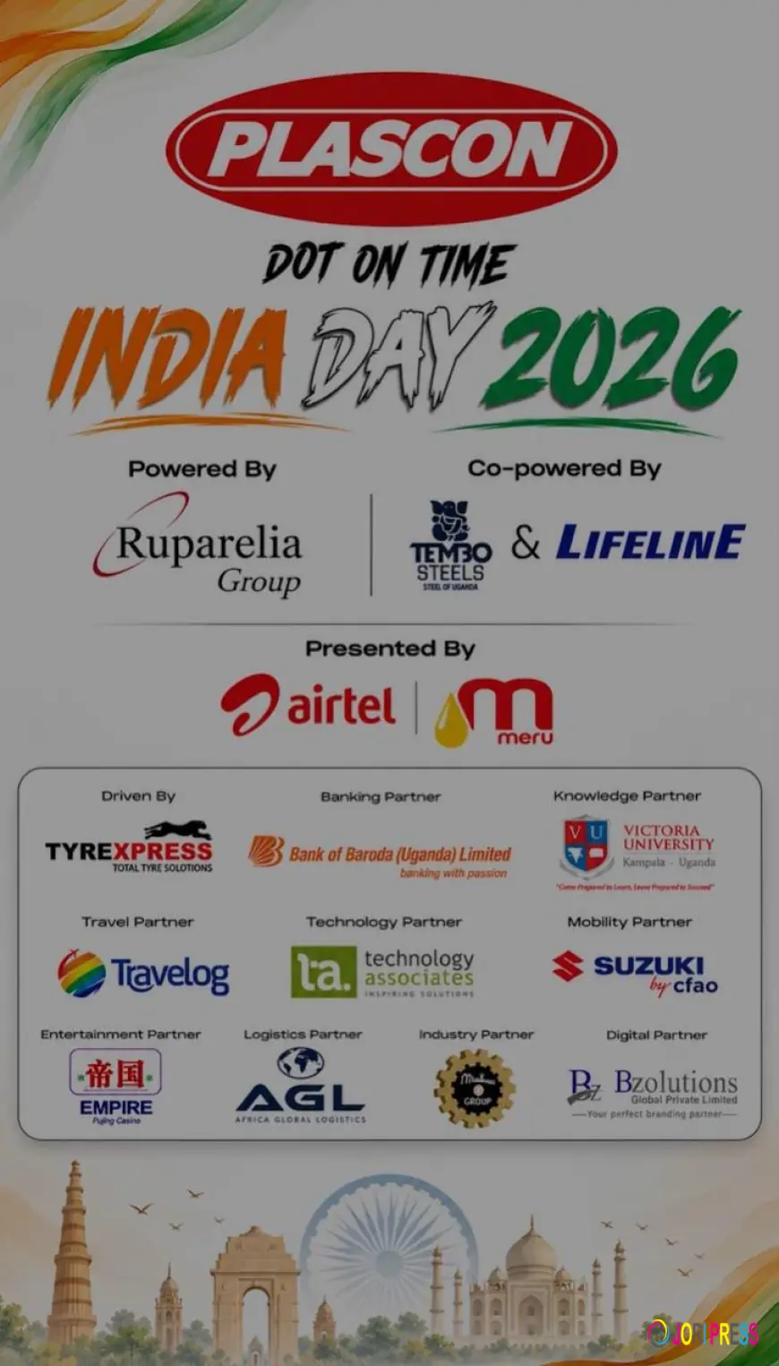 Ruparelia Group Steps Up as Sponsorship for India Day 2026, Strengthening Uganda-India Cultural and Business Ties