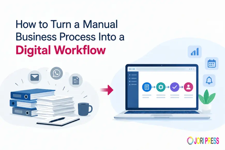 How to Turn a Manual Business Process Into a Digital Workflow