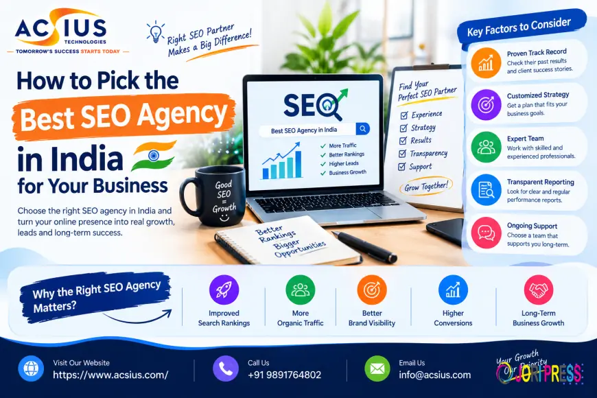 How to Pick the Best SEO Agency in India for Your Business