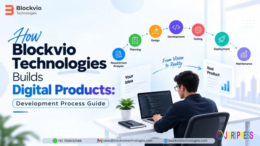 How Blockvio Technologies Builds Digital Products: Development Process Guide