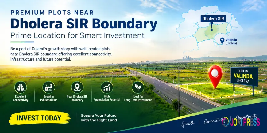 Buy Residential Plots Near TP1 Dholera: Invest in a Promising Future Growth Destination