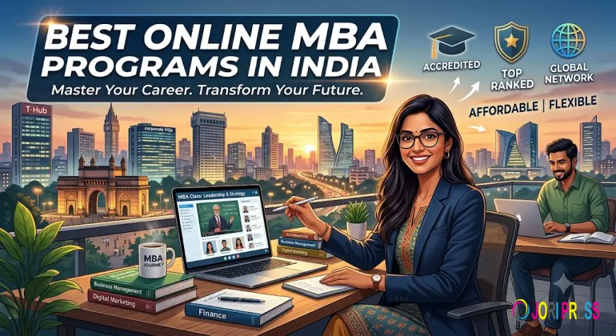 Best Online MBA Programs in India 2026 | Fees & Eligibility