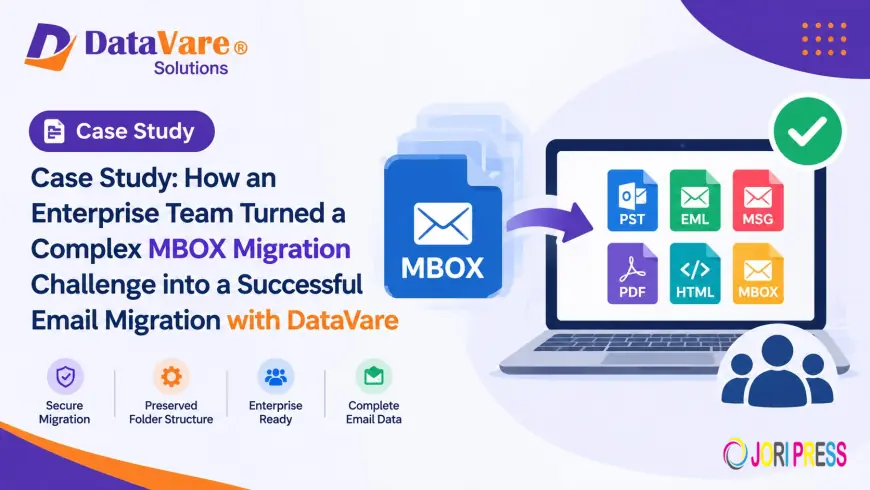 Case Study: How an Enterprise Team Turned a Complex MBOX Migration Challenge into a Successful Email Migration with DataVare