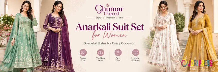 Anarkali Suit Set for Women: Elegant Ethnic Wear for Every Occasion