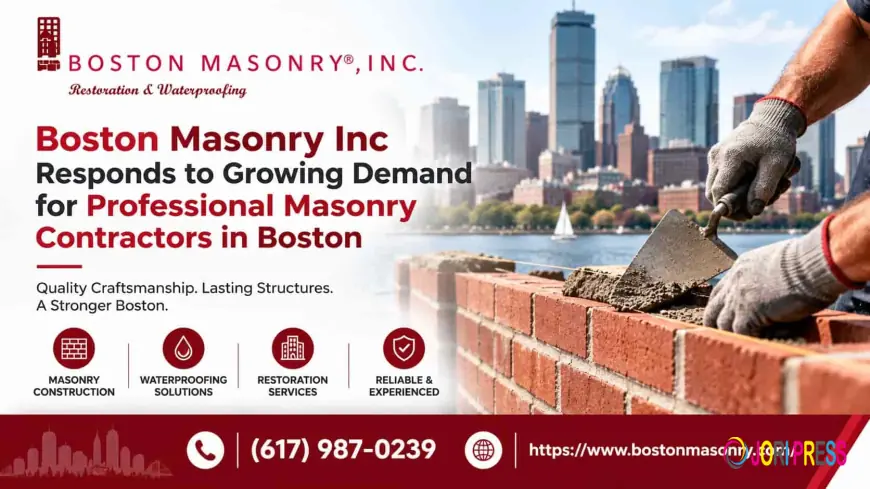 Boston Masonry Inc Responds to Growing Demand for Professional Masonry Contractors in Boston