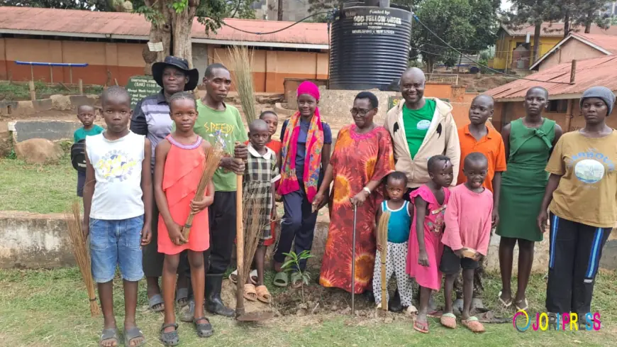 Ruparelia Foundation Leads Massive Community Clean-Up and Tree-Planting Initiative at Uganda Police Children’s School, Kibuli