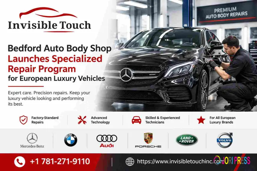Bedford Auto Body Shop Launches Specialized Repair Program for European Luxury Vehicles