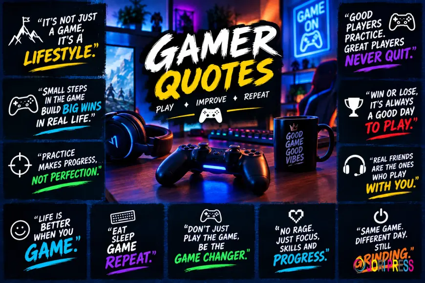 Gamer Quotes: The Ultimate Collection of Words for Every Gaming Mood