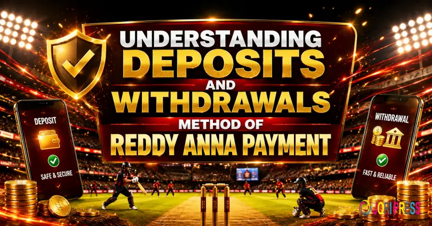 Understanding Deposits and Withdrawals Method of Reddy Anna Payment