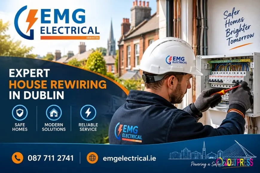 EMG Electrical Expands Focus on House Rewiring as Dublin's Older Homes Show Their Age