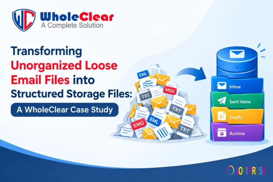 Transforming Unorganized Loose Email Files into Structured Storage Files: A WholeClear Case Study