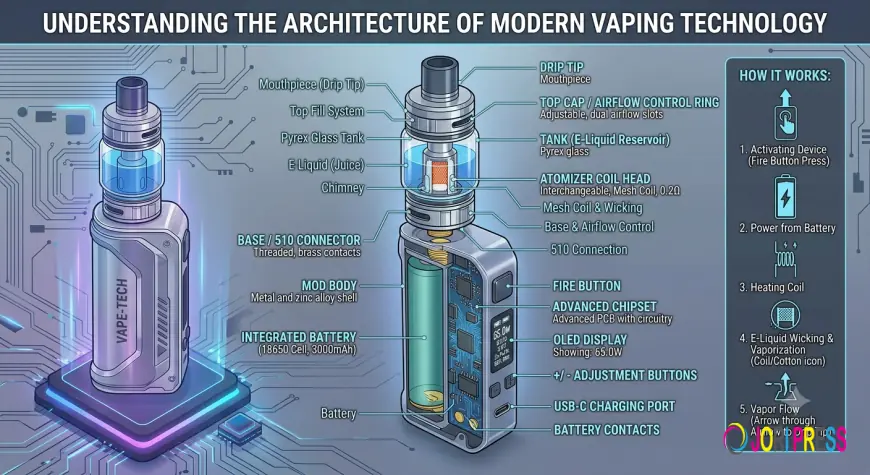 Understanding the Architecture of Modern Vaping Technology