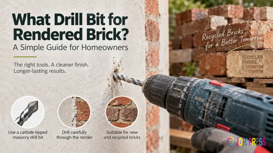 What Drill Bit for Rendered Brick? A Simple Guide for Homeowners