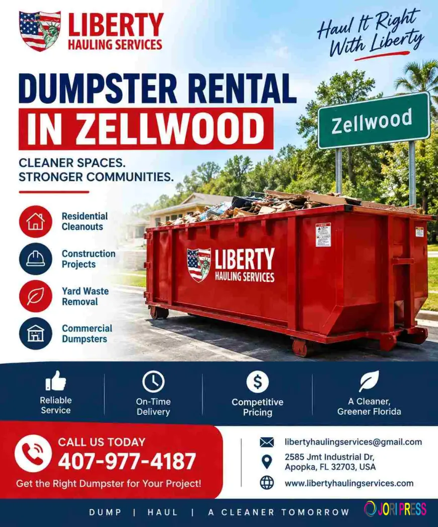 Zellwood Dumpster Rental: 8 Projects That Can Benefit From a Roll-Off Dumpster