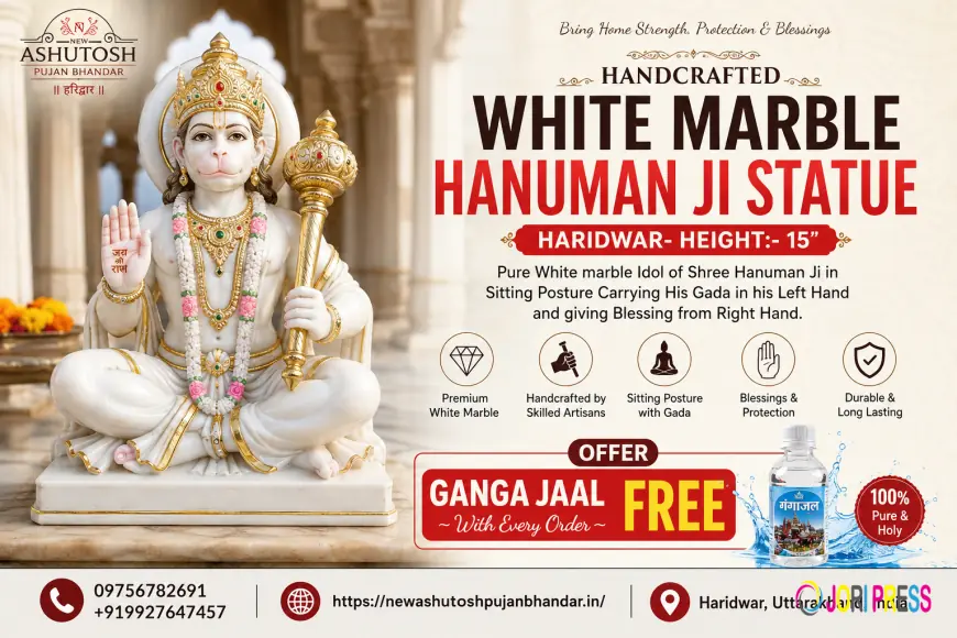 Shree Hanuman Ji Marble Idol: Meaning, Worship & Care