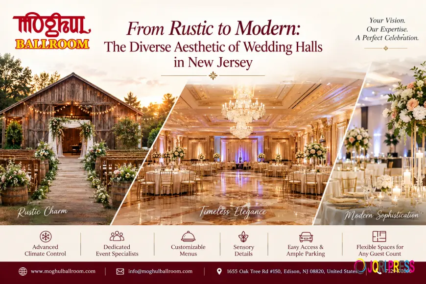 Create Your Dream Look With Flexible Wedding Halls New Jersey
