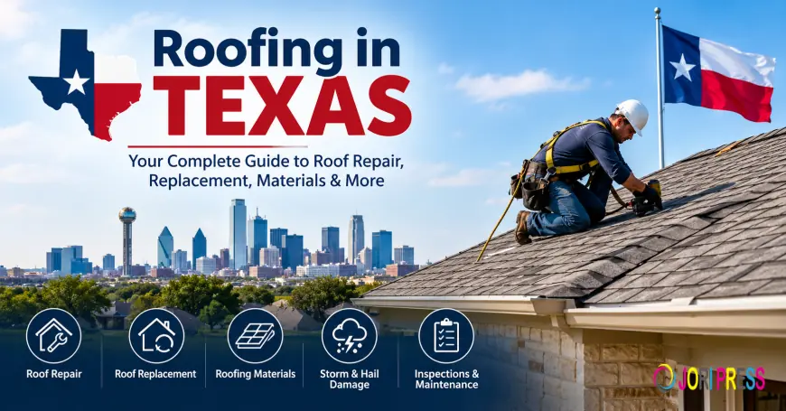 Roofing in Texas: A Complete Guide to Choosing, Maintaining, Repairing, and Replacing Your Roof