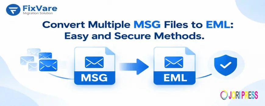 Convert Multiple MSG Files to EML: Easy and Secure Methods.