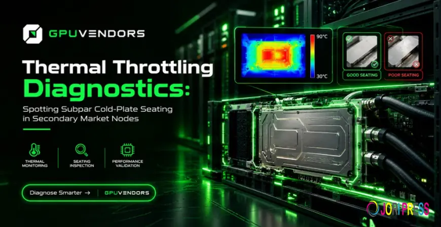 Thermal Throttling Diagnostics: Spotting Subpar Cold-Plate Seating in Secondary Market Nodes
