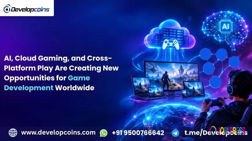 AI, Cloud Gaming, and Cross-Platform Play Are Creating New Opportunities for Game Development Worldwide