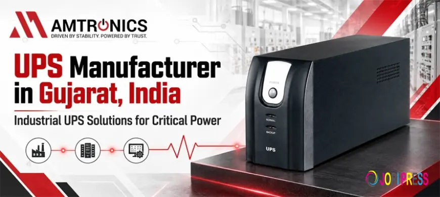 UPS Manufacturer in Gujarat, India: Industrial UPS Solutions for Critical Power