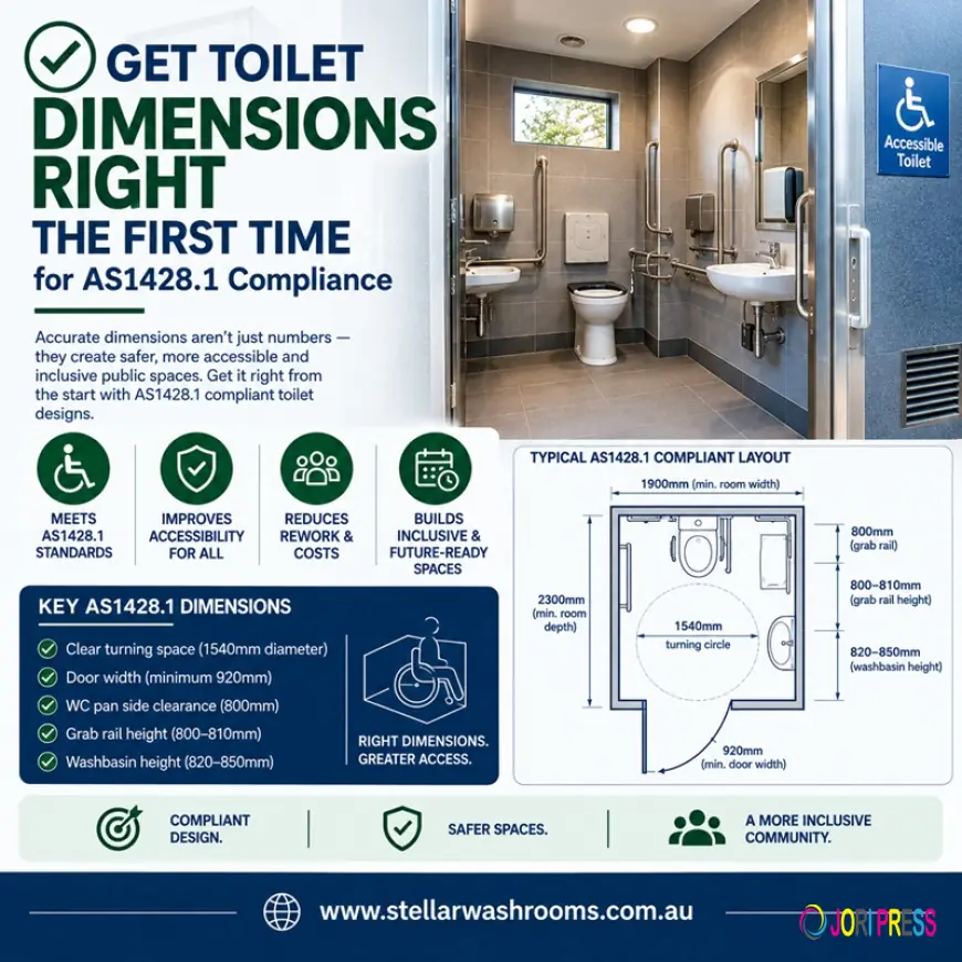 Get Toilet Dimensions Right the First Time for AS1428.1 Compliance